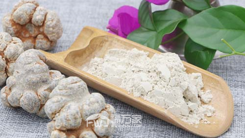 三七的根部