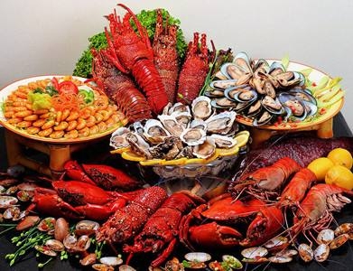 新鮮餐飲食材，冷凍海鮮食品包裝設(shè)計(jì)